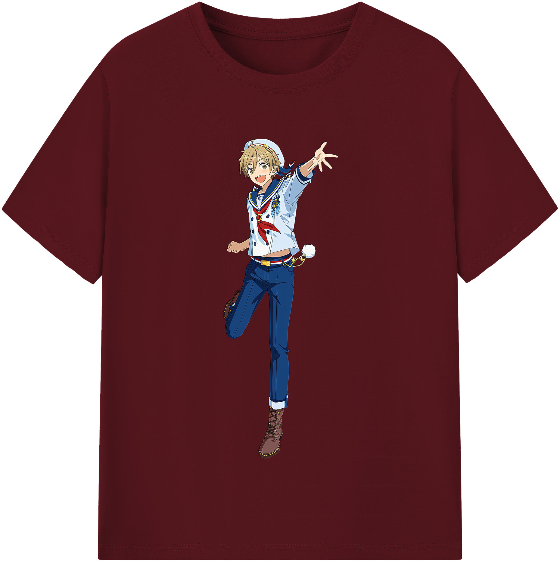 （画像用） あんさんぶるスターズ! Ensemble Stars 綿100％半袖Tシャツ（フロントプリント）
